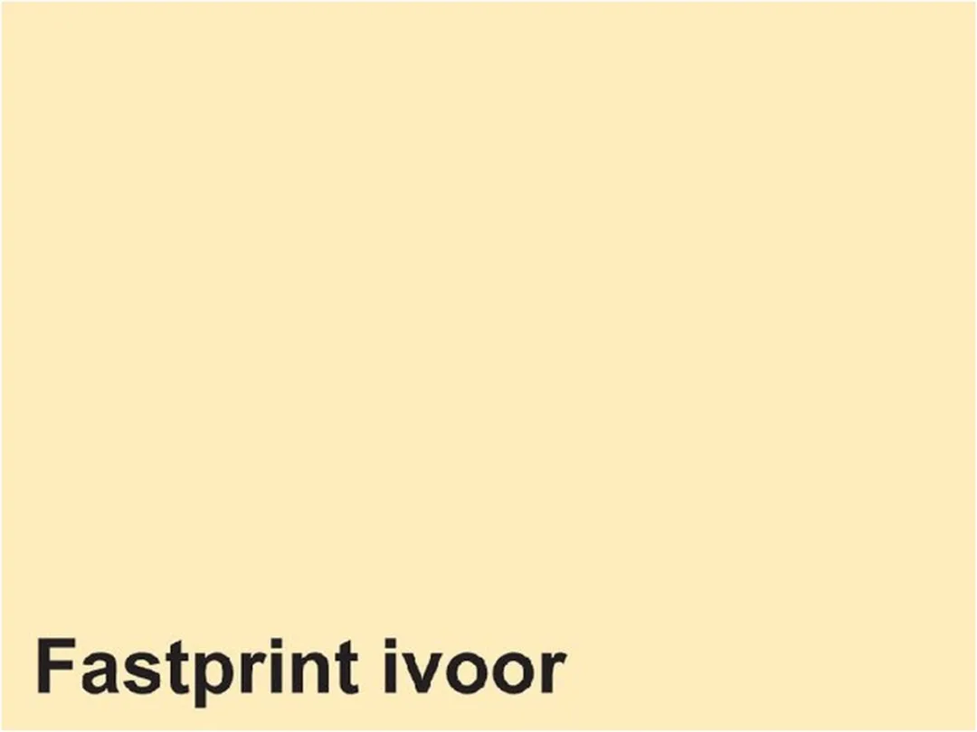 Quantore Colour A4 Kopieerpapier 80gr - Ivoor 100 Vel
