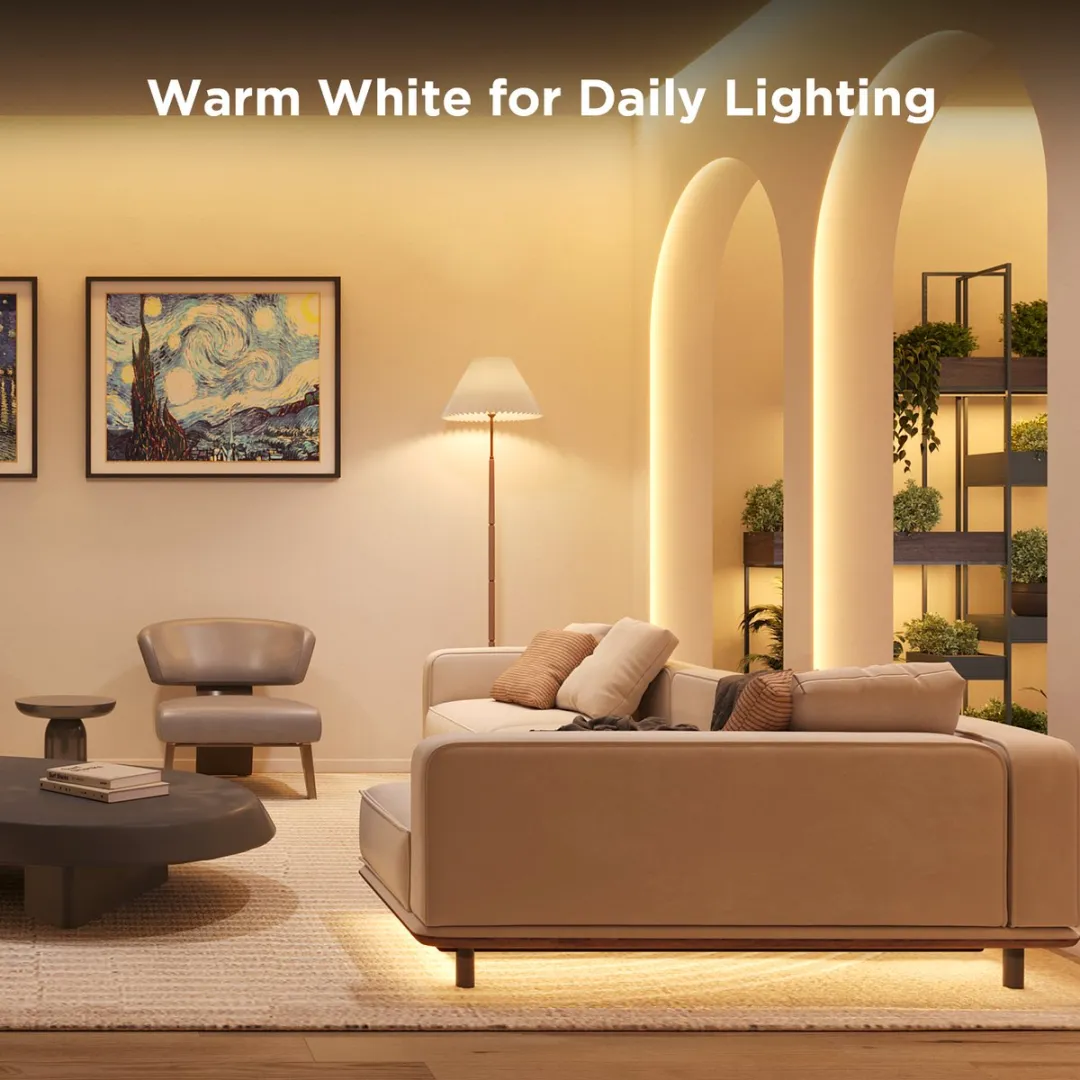 Govee Strip Light S LED Strip 10m RGBICW - Wit