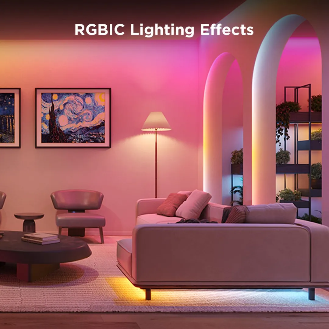 Govee Strip Light S LED Strip 10m RGBICW - Wit