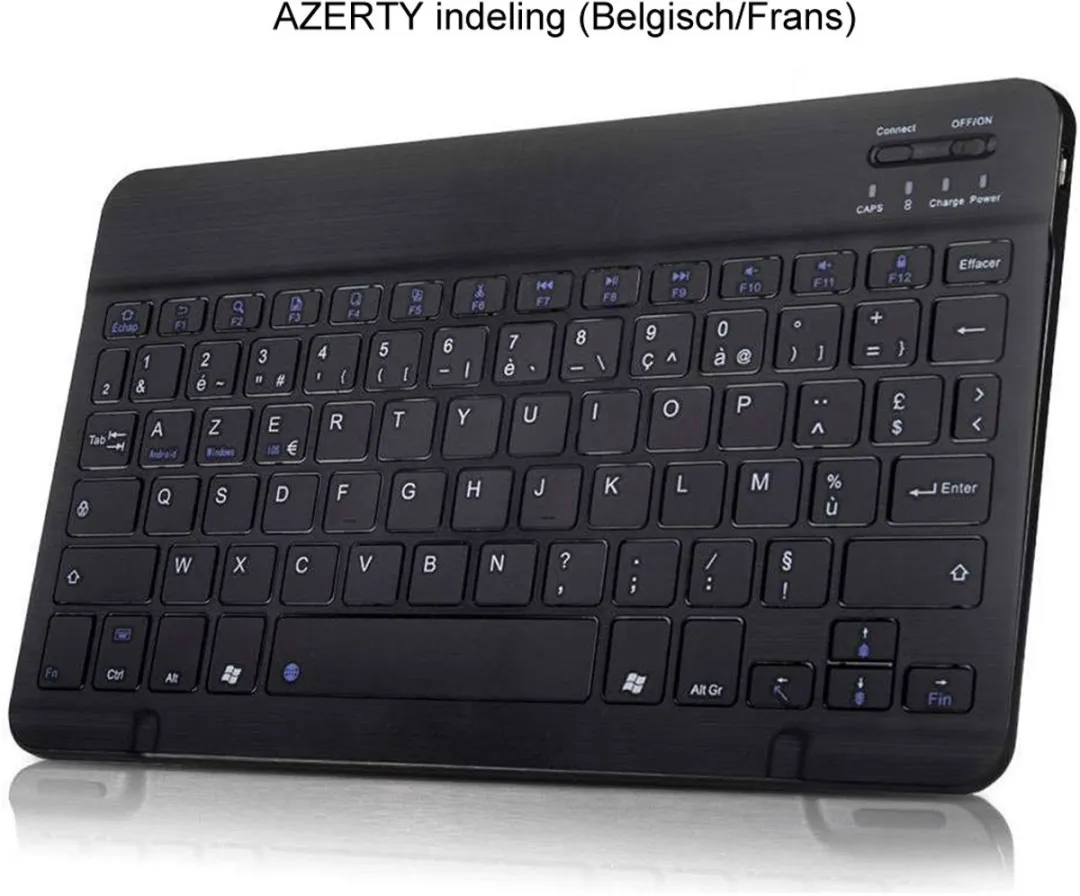 Just in Case Toetsenbordhoes Lenovo Yoga Tab Plus - Zwart