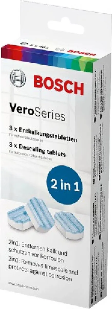 Bosch Vero Series Ontkalkingstabletten TCZ8002N