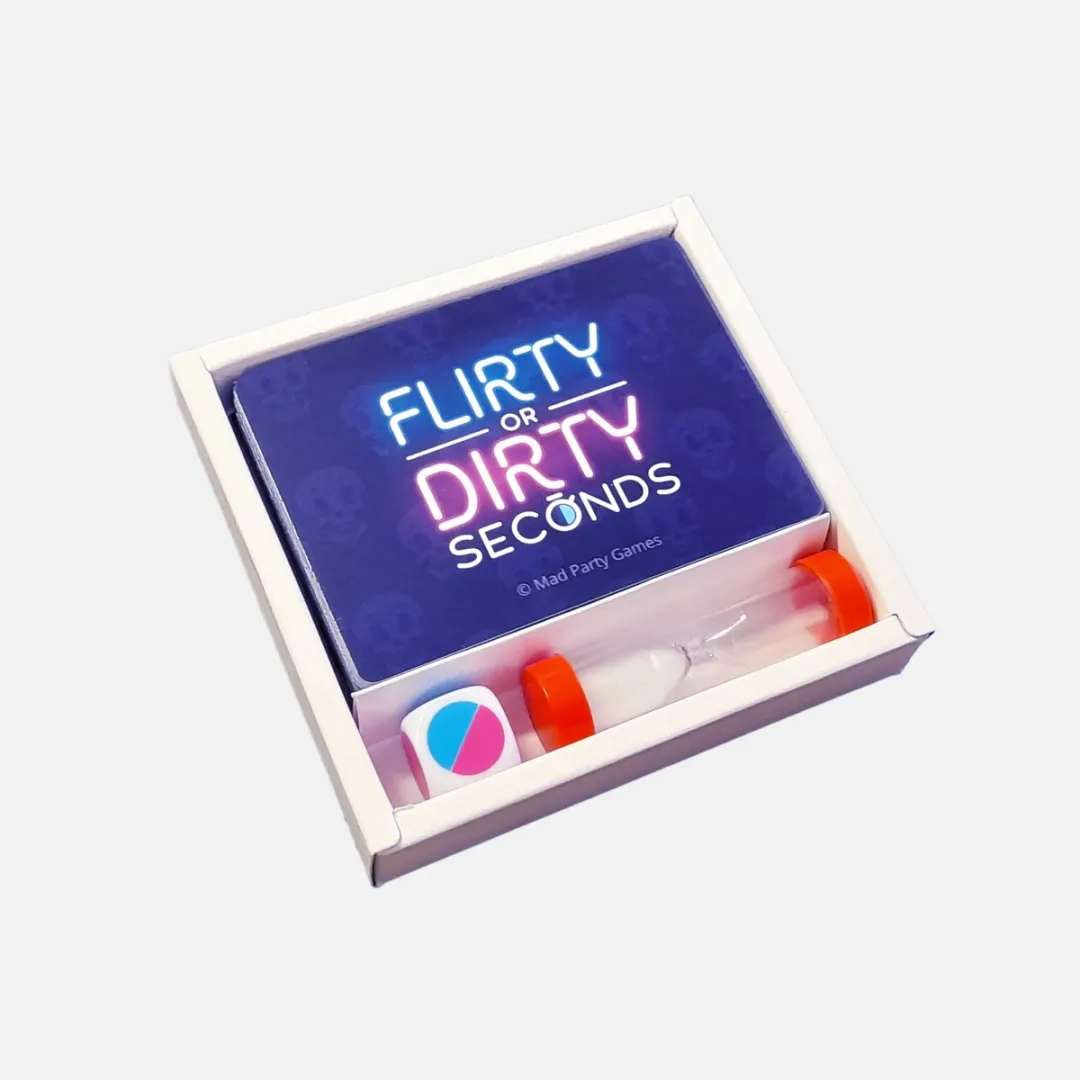 Flirty Dirty Seconds - Taboe - Alias - 30 Seconden - Flirty and Dirty topics - leuk grappig