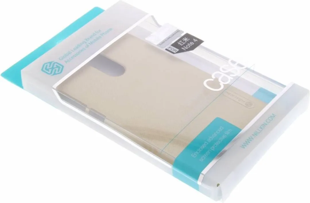 Nillkin Frosted Shield Hoesje Xiaomi Redmi Note 4 - XRN412865104 - Goud - afbeelding 3 van 3