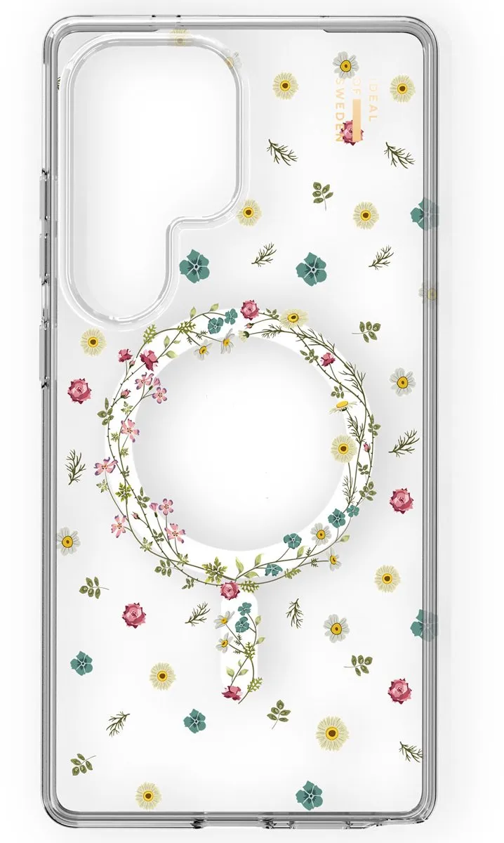 iDeal of Sweden Clear Case S25 Ultra - Petite Floral - MagSafe