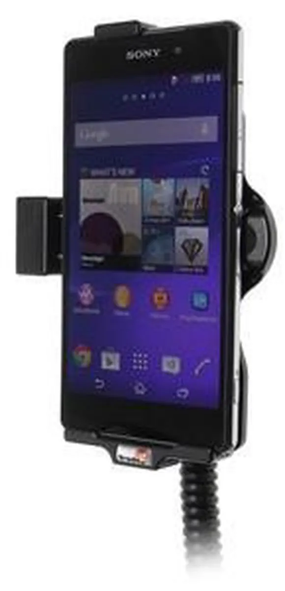 Brodit 512635 Actieve Houder met Autolader - Sony Xperia Z2 - Zwart