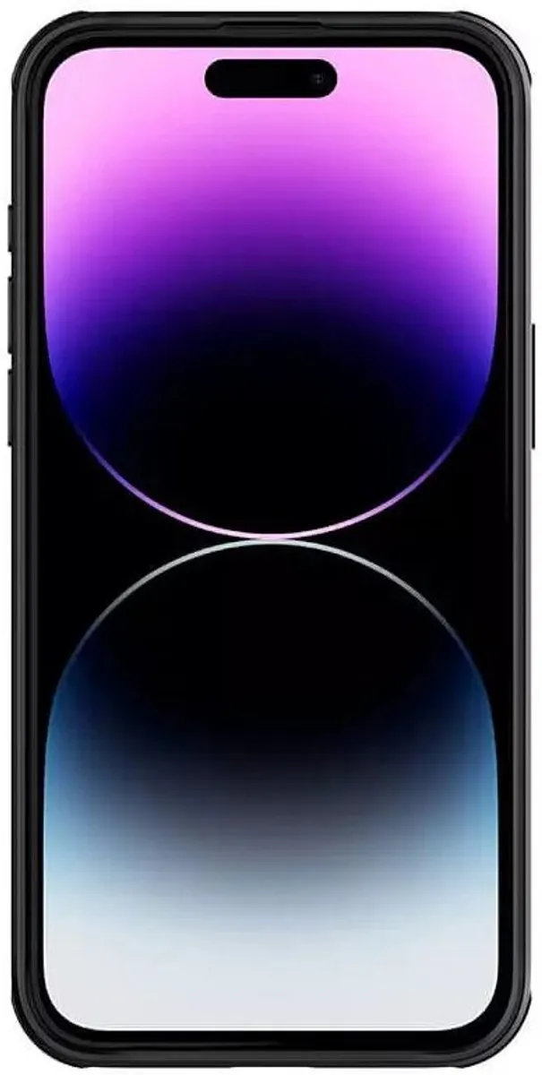 Nillkin CamShield Hoesje iPhone 15 Pro Max - Camera Slider - Zwart