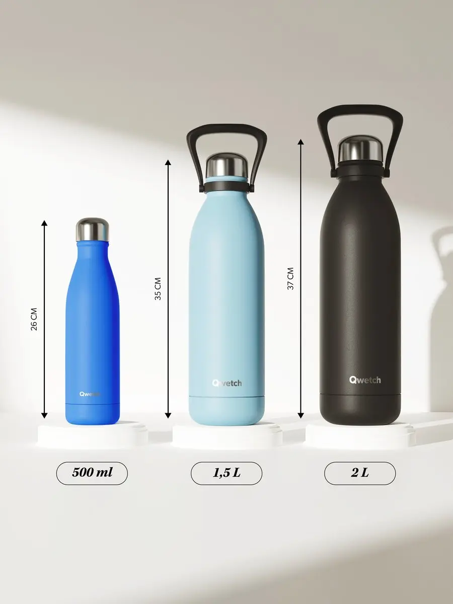 Qwetch Titan QD3050 Thermosfles - 1500ml - RVS - afbeelding 4 van 6