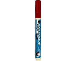 Creativ Company Glas- & Porseleinstiften Donkerrood 2-4mm
