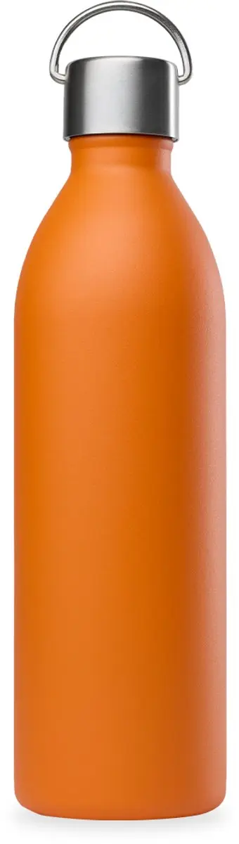 Qwetch Active Thermosfles 600ml - Matt Oranje - afbeelding 3 van 6