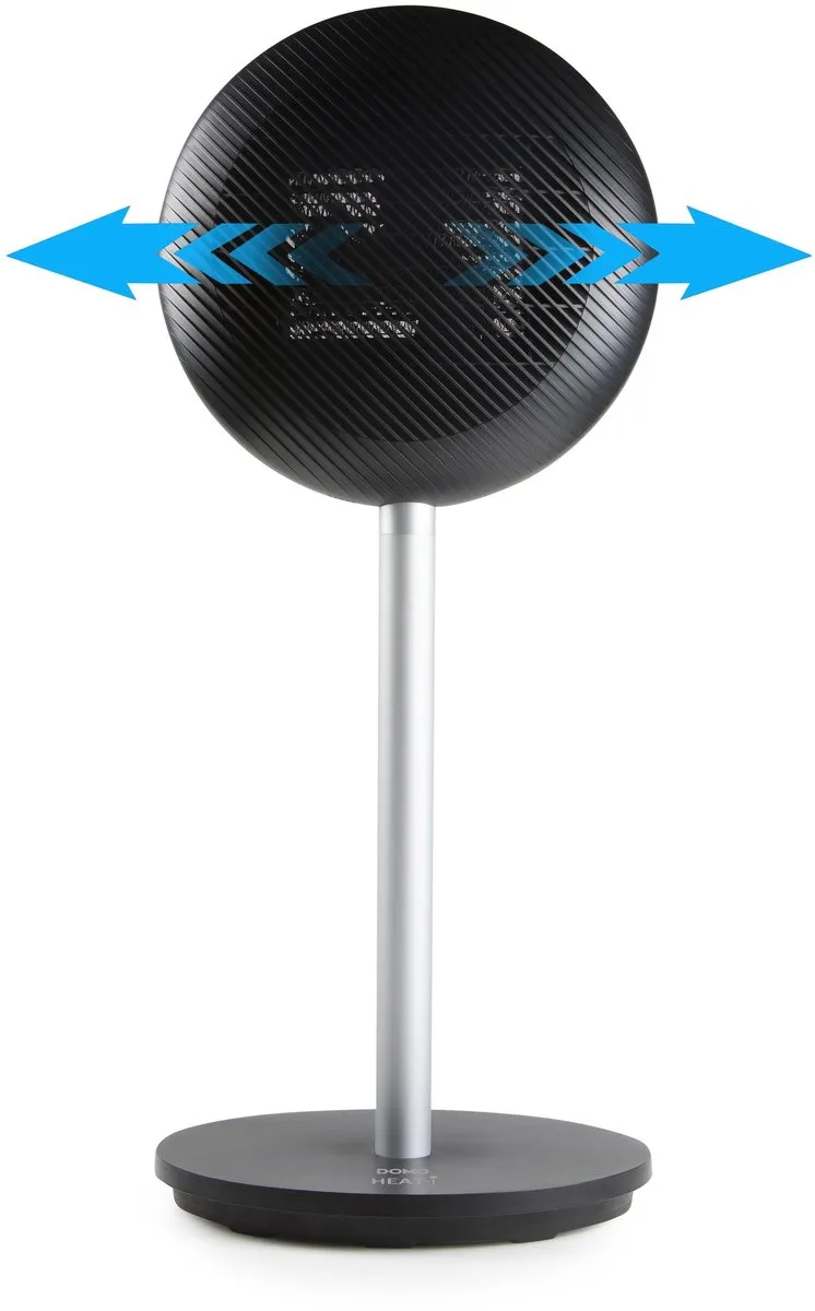 Domo DO7349H Keramische Kachel 2000W - Zwart