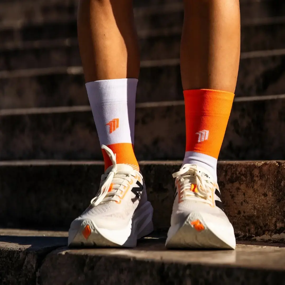 Sporcks Get Shit Done Sokken - Oranje/Wit - EU 41-43 - afbeelding 3 van 6