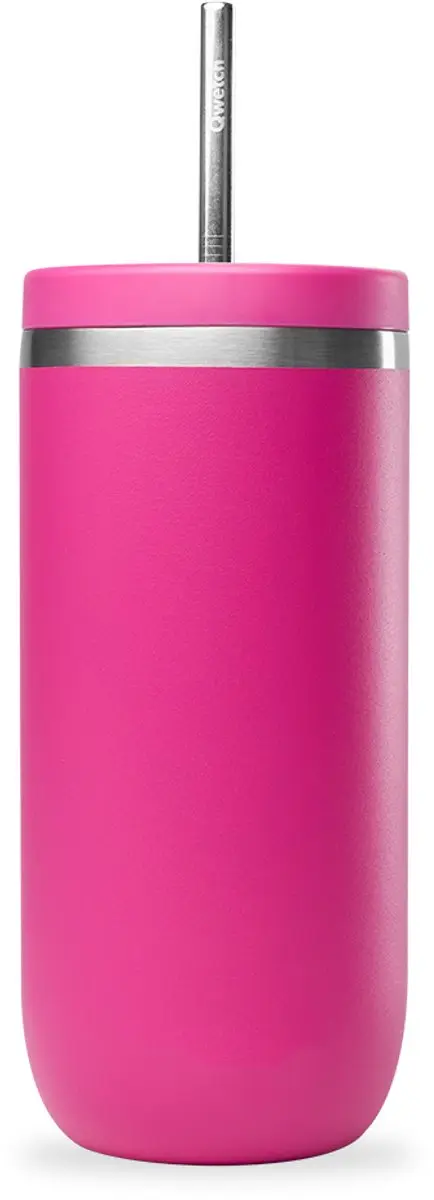 Qwetch Cold Cup Isolerende RVS Beker - Magenta - afbeelding 4 van 4