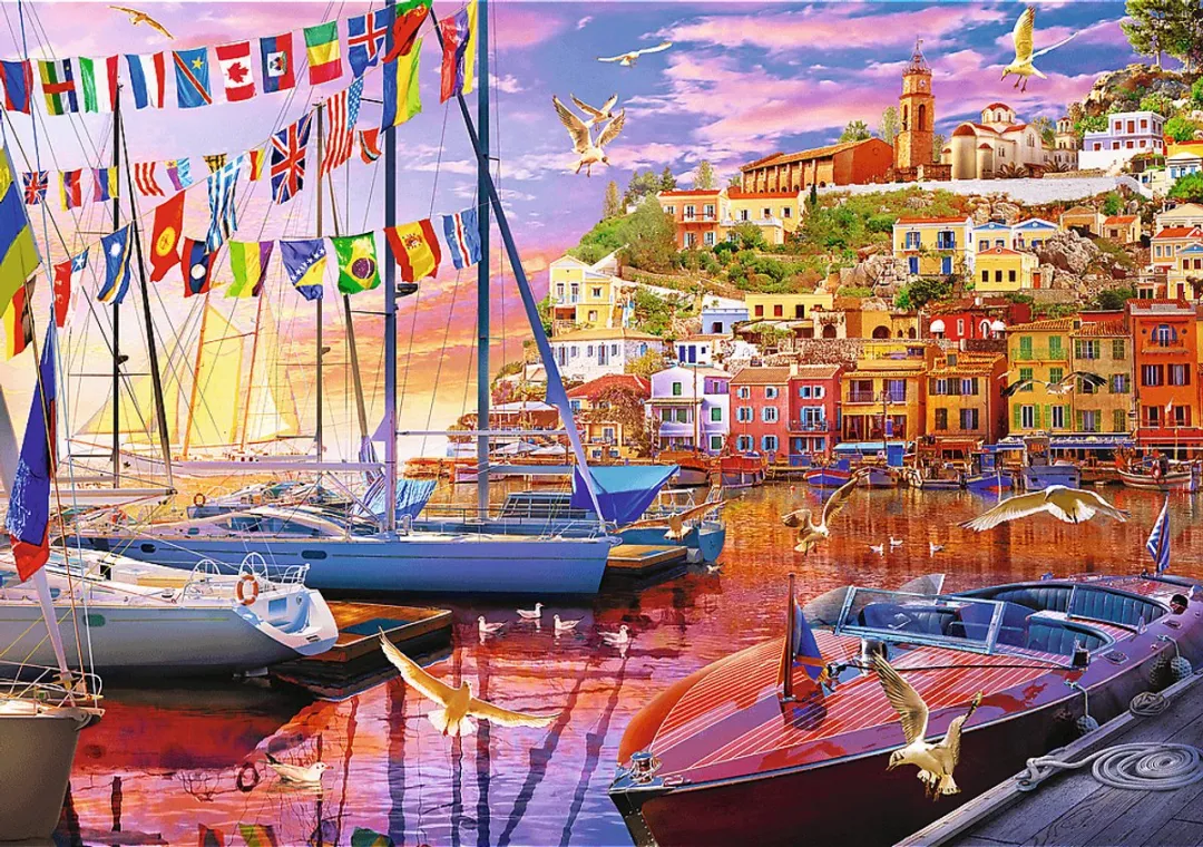 Trefl Summer Evening Puzzel 1000 Stuks - Multicolor
