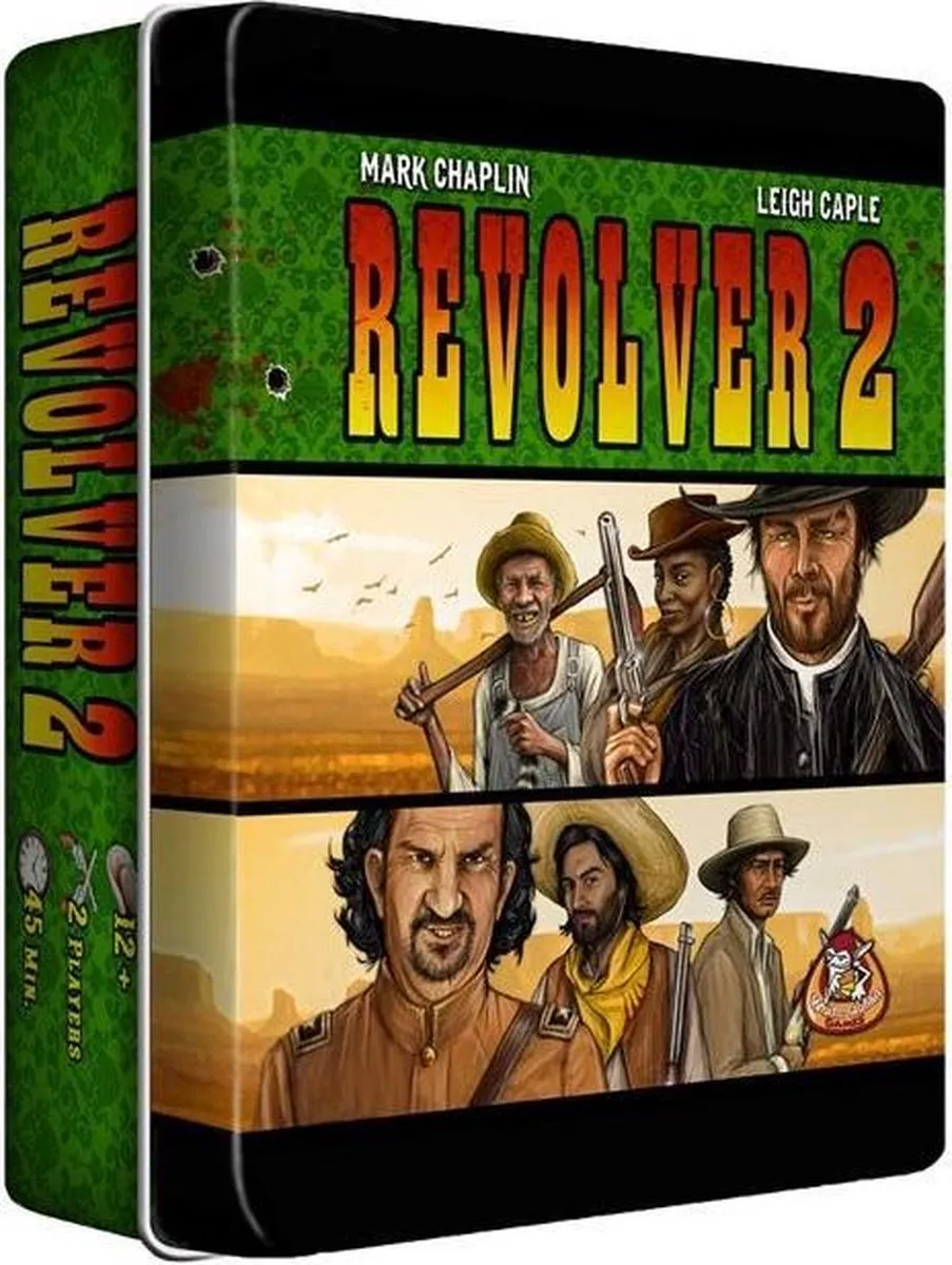 White Goblin Games Revolver 2 Gezelschapsspel - 2 Spelers