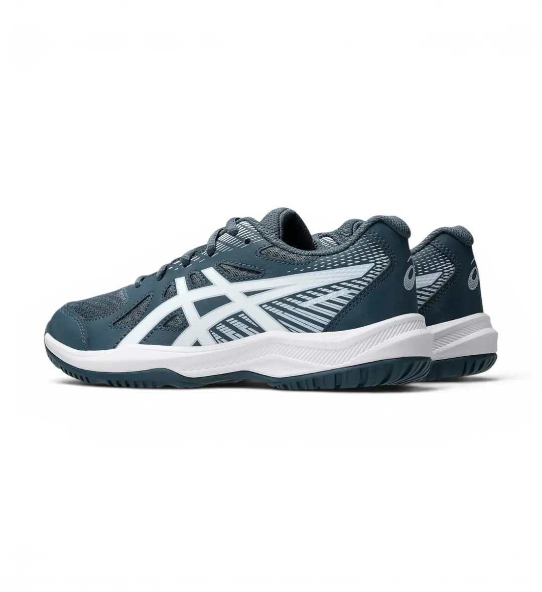 ASICS Upcourt 6 GS Indoorschoen - Donkerblauw - afbeelding 6 van 6