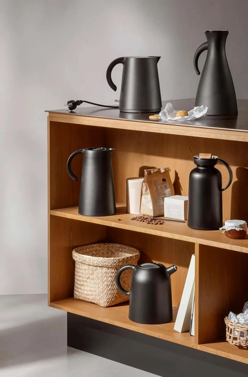 Eva Solo Silhouette Thermoskan 1L - Zwart