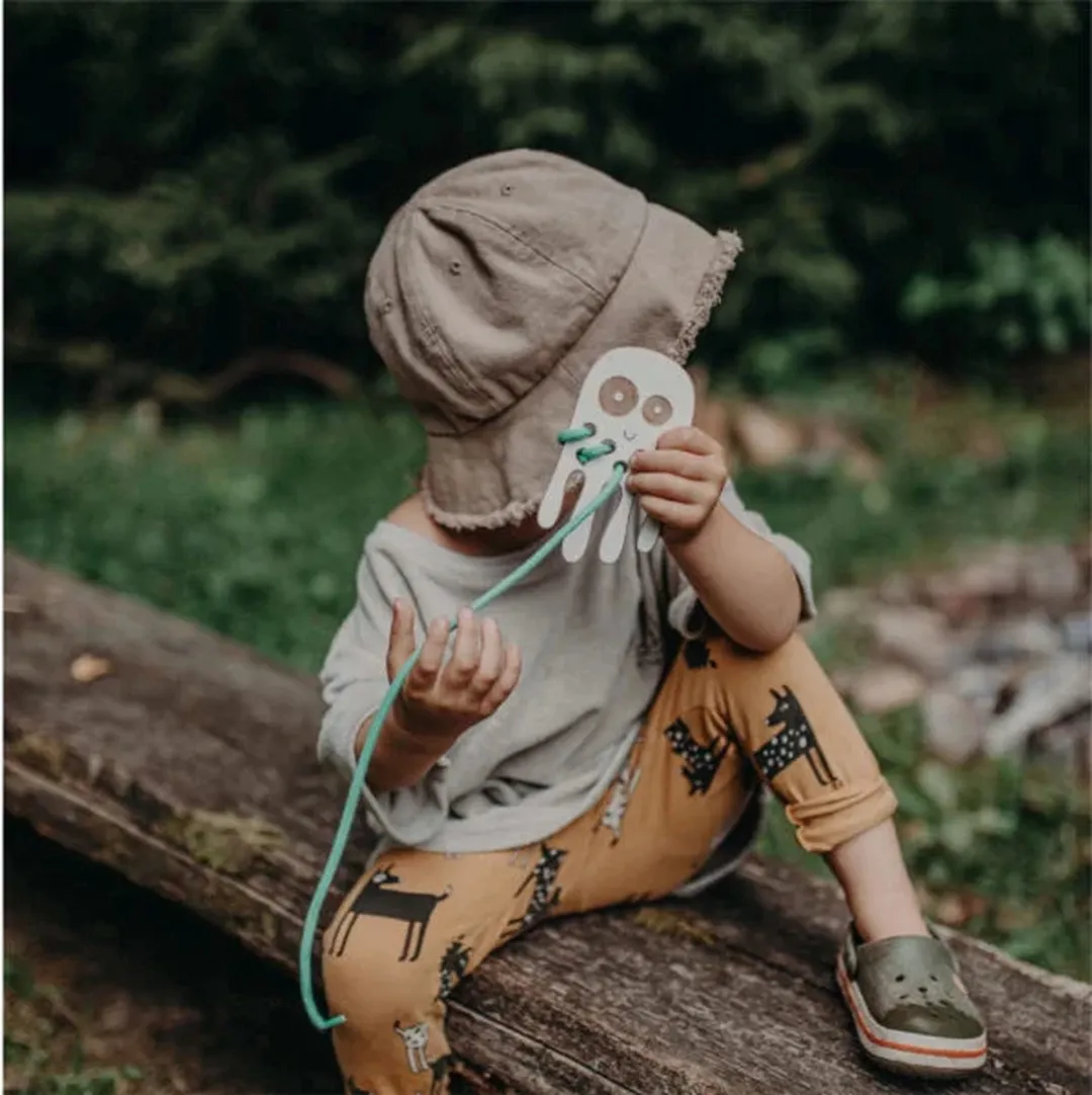 Veterspeelgoed Octopus- Montessori speelgoed- houtenspeelgoed 3 jaar- Milin Toys