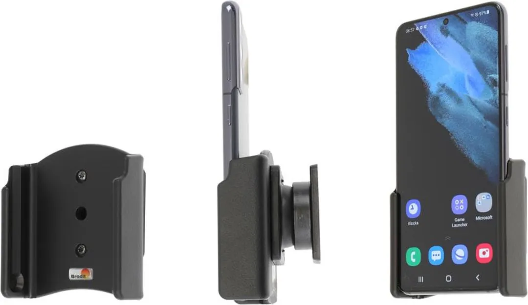 Brodit Houder Samsung Galaxy S21 711244 - Zwart