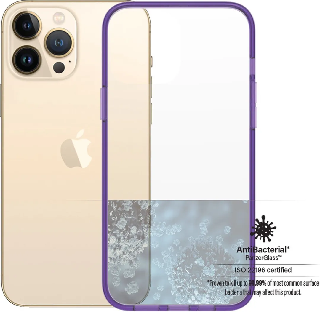 PanzerGlass ClearCaseColor iPhone 13 Pro Max PZ-0342 - Paars