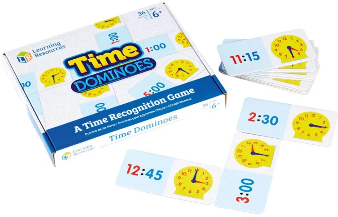 Learning Resources Domino Klokkijken LSP2528-UK