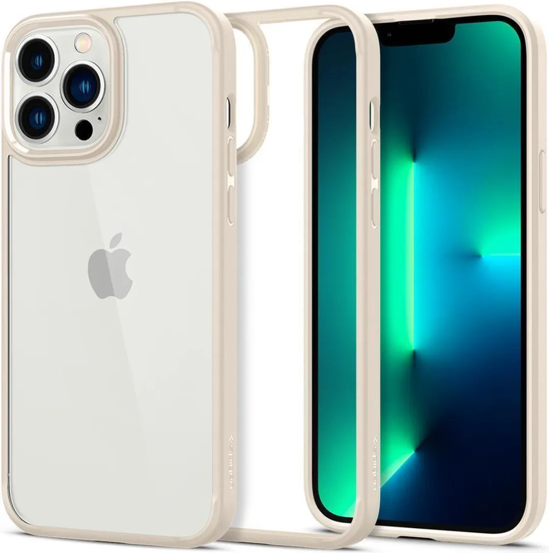 Spigen Ultra Hybrid Hoesje 8809756649554 - iPhone 13 Pro Max - Bruin