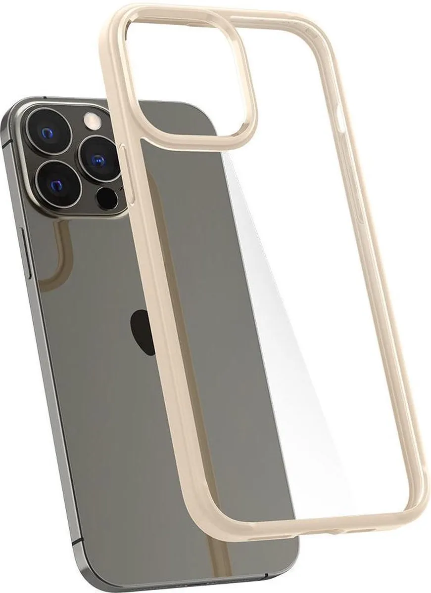 Spigen Ultra Hybrid Hoesje 8809756649554 - iPhone 13 Pro Max - Bruin
