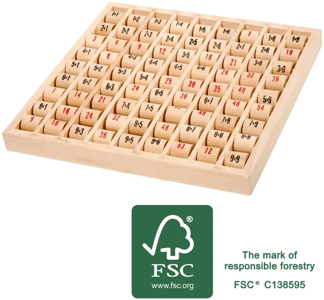 Small Foot Houten Rekenbord Vermenigvuldigen 11059
