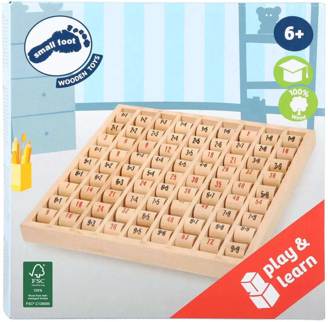 Small Foot Houten Rekenbord Vermenigvuldigen 11059