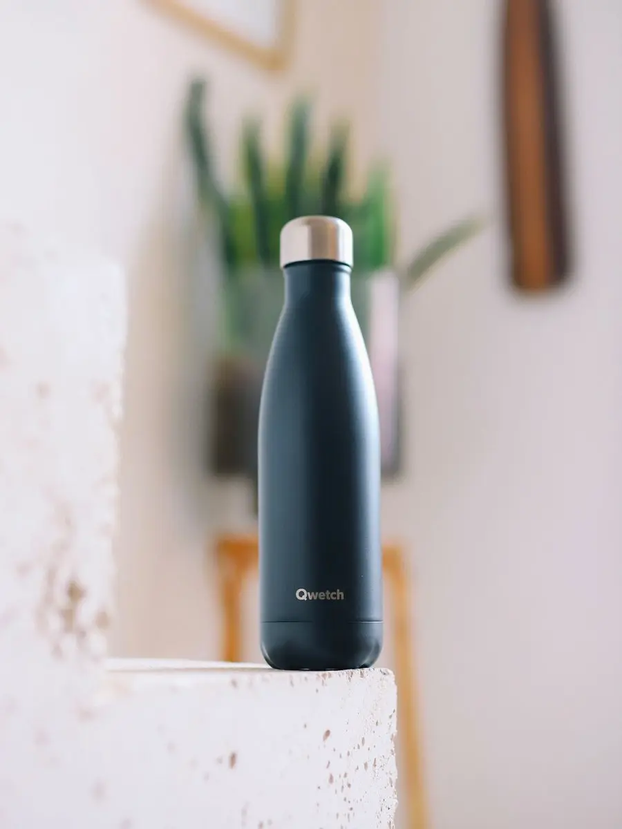 Qwetch Originals Thermosfles 500ml - Grafietgrijs - afbeelding 4 van 6