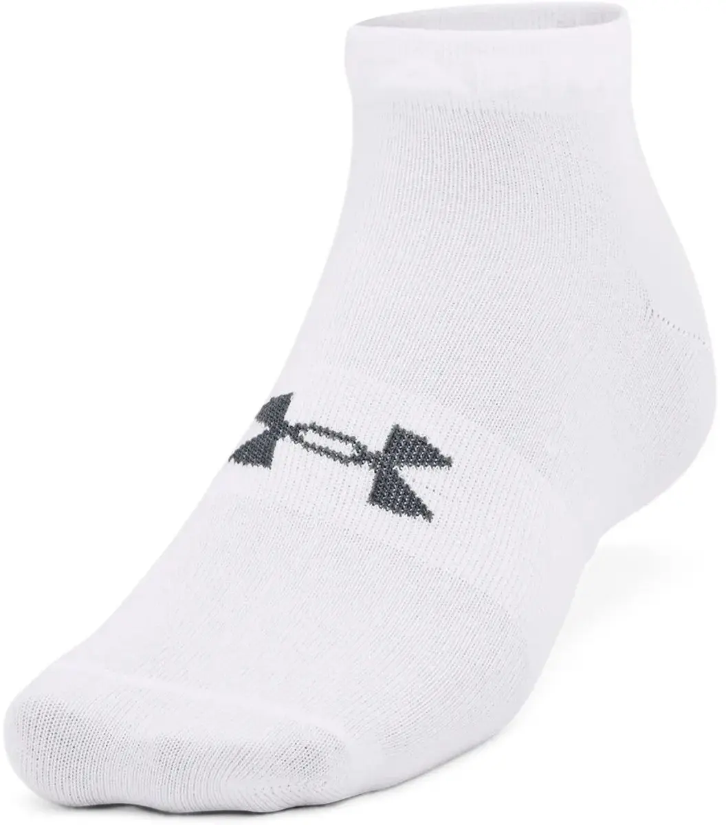 Under Armour Essential Lage Sokken - Wit - afbeelding 4 van 4