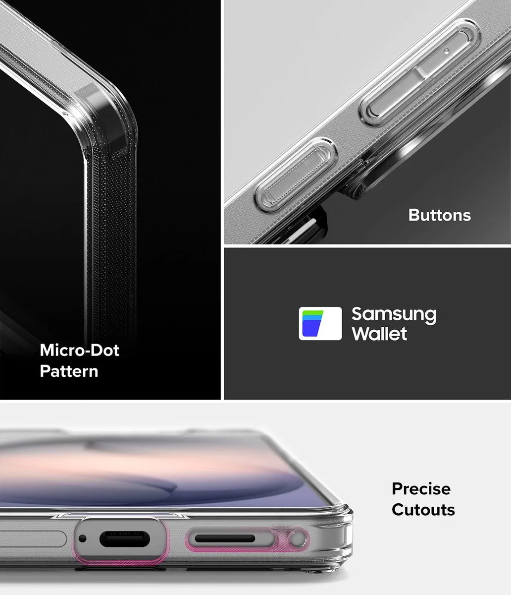 Ringke Fusion Card Hoesje Samsung Galaxy S26 - 3 Pasjes - Transparant