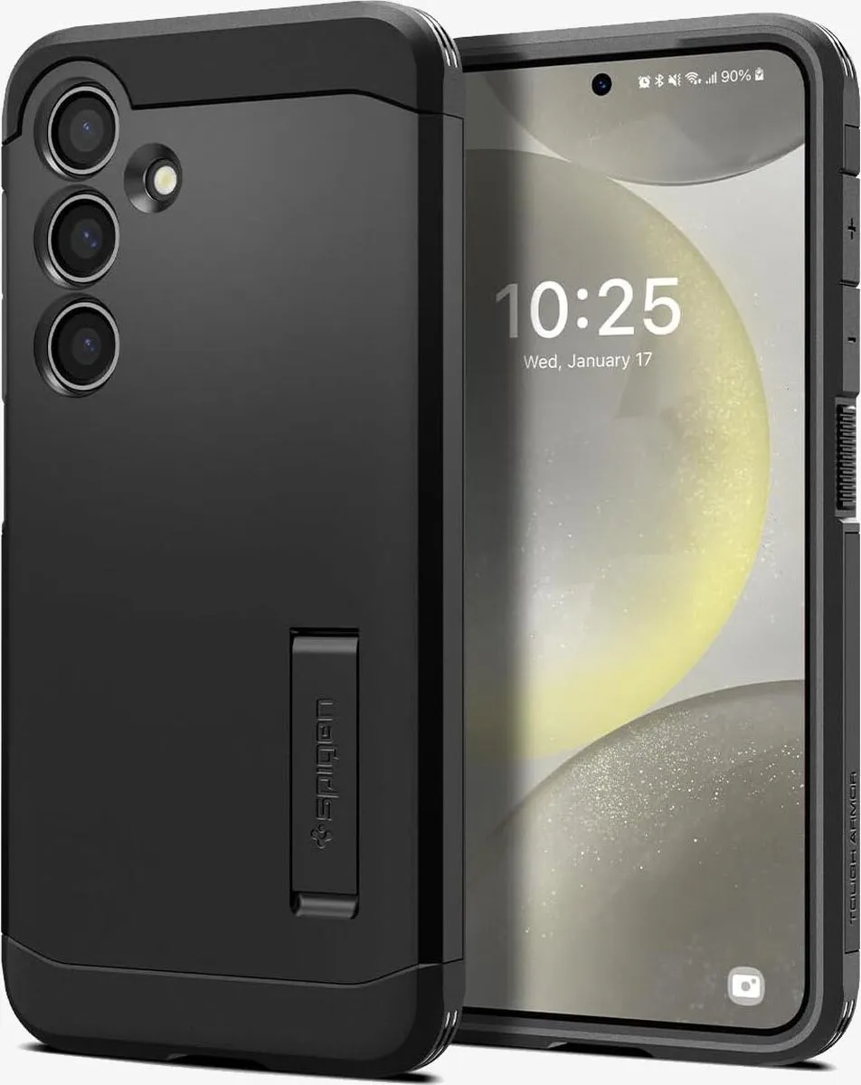 Spigen Tough Armor Hoesje ACS07355 - Samsung Galaxy S24 - Zwart