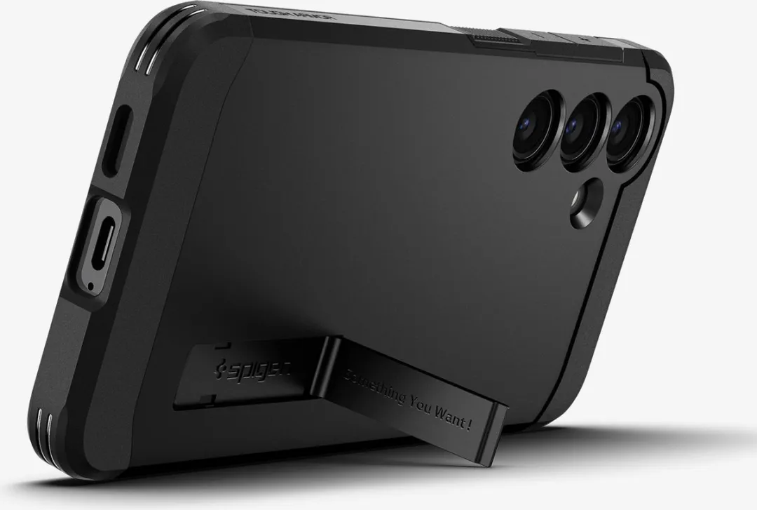 Spigen Tough Armor Hoesje ACS07355 - Samsung Galaxy S24 - Zwart