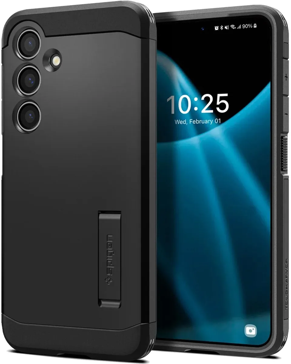 Spigen Tough Armor Hoesje ACS07355 - Samsung Galaxy S24 - Zwart