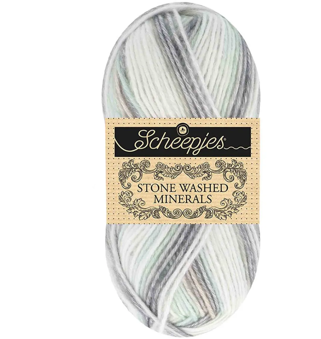 Scheepjes Stone Washed Minerals 913 Malachite Vale