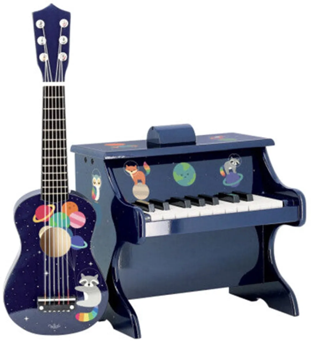 Vilac Houten Gitaar - Multicolor