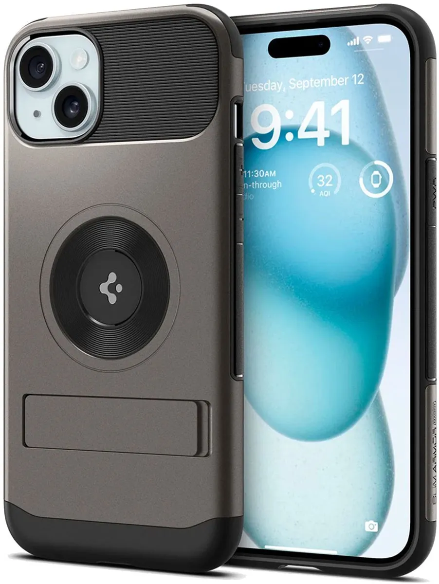 Spigen Slim Armor MagFit ACS06486 iPhone 15 Hoesje