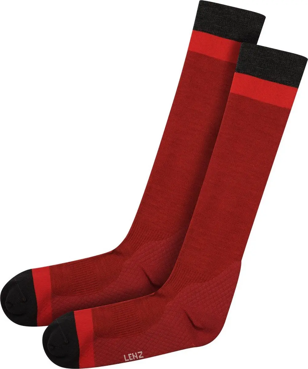 Lenz Merino Compression 1 Lange Sokken