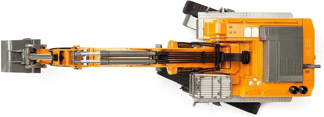 SIKU 6740 Liebherr R980 SME Rupsgraafmachine - Geel
