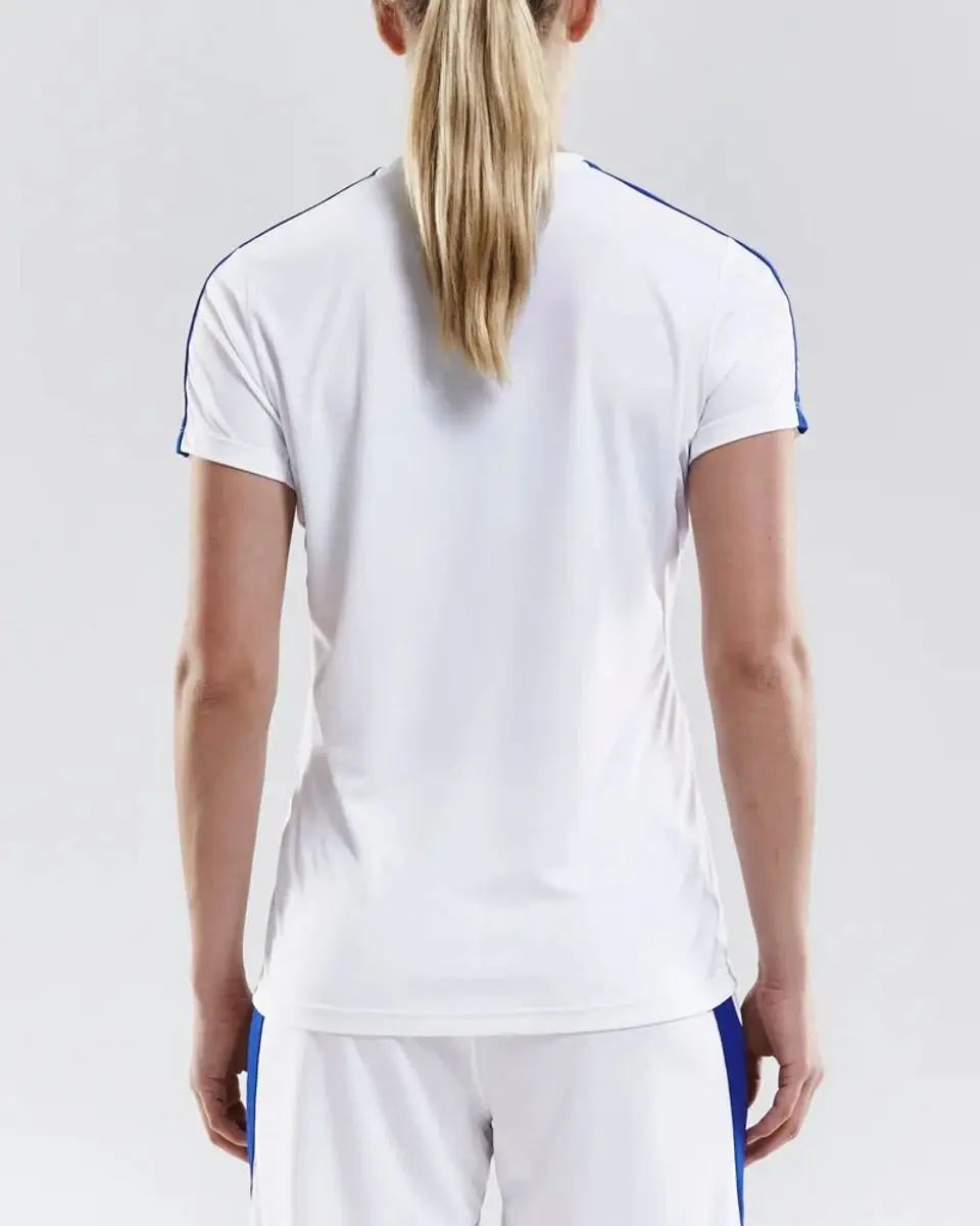 Craft Progress Contrast Dames Shirt - Wit/Royal - afbeelding 3 van 3