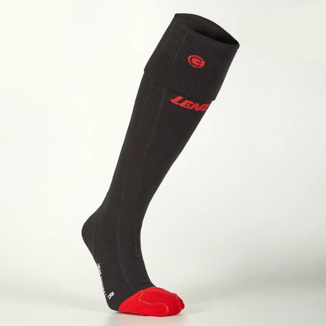 Lenz Verwarmde Sokken 6.1 Toe Cap 35-38 - Zwart- Rood (excl. Accu's) - afbeelding 2 van 6