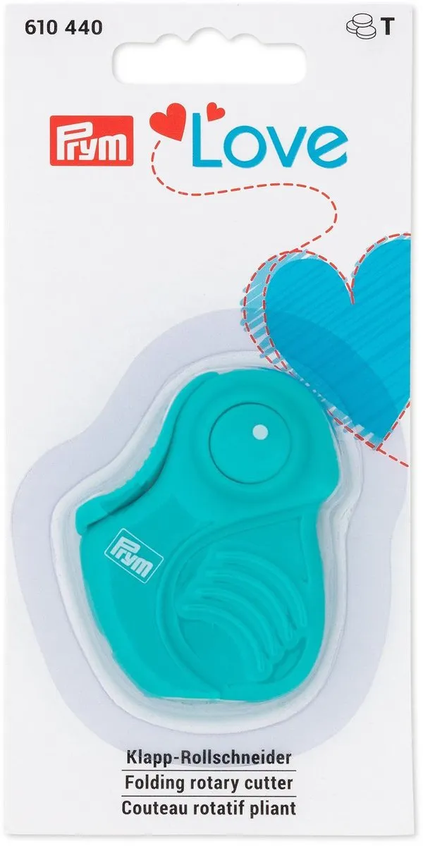 Prym Love Klap-rolmes Ø28mm - Munt - afbeelding 3 van 5