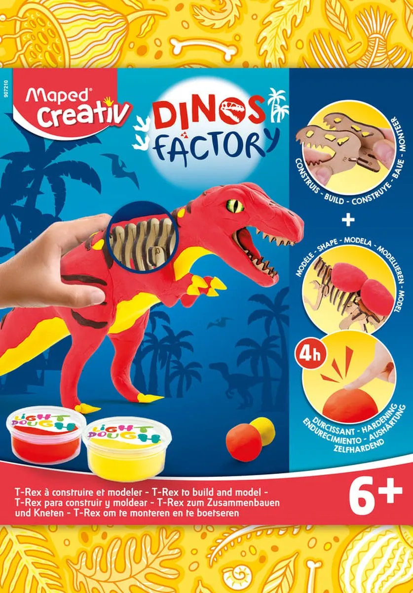 Maped Dinos Factory 3D-puzzel - Dieren - Meerkleurig - afbeelding 2 van 6
