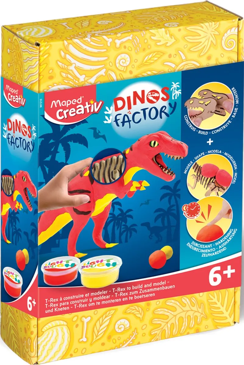 Maped Dinos Factory 3D-puzzel - Dieren - Meerkleurig - afbeelding 3 van 6