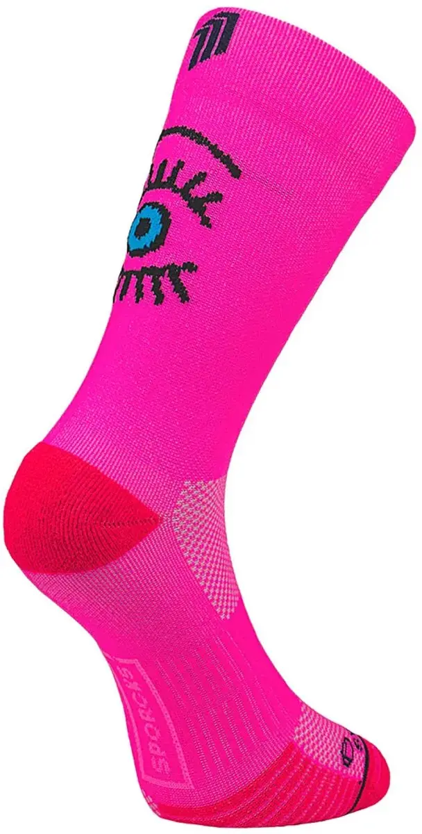 Sporcks Eye Compressie Hardloopsokken Roze - EU 35-37 - afbeelding 5 van 5