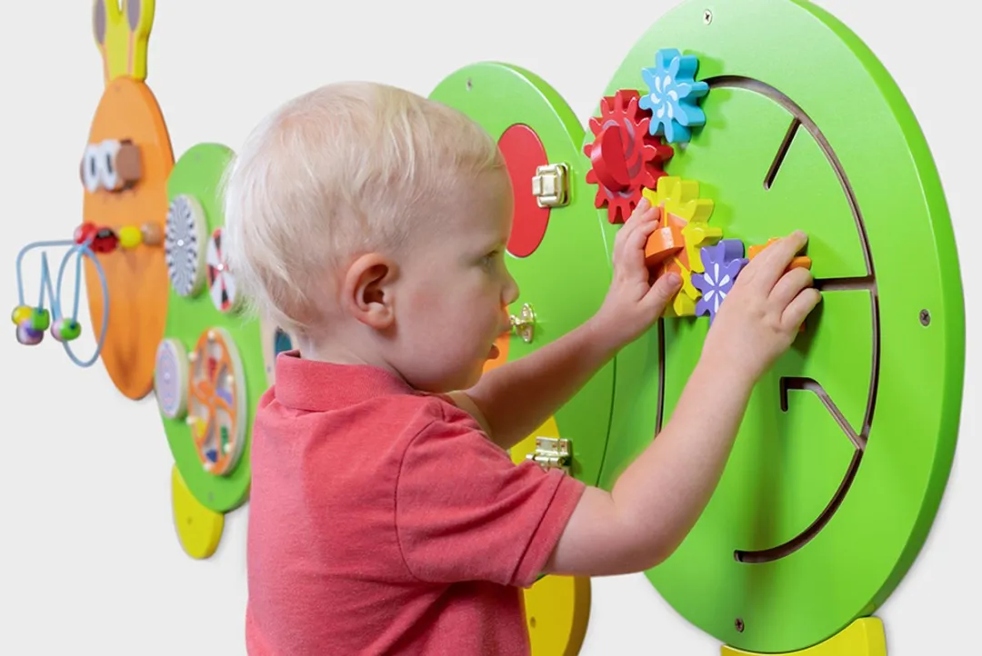 Viga Toys Caterpillar Activity Wall Panels Multicolor
