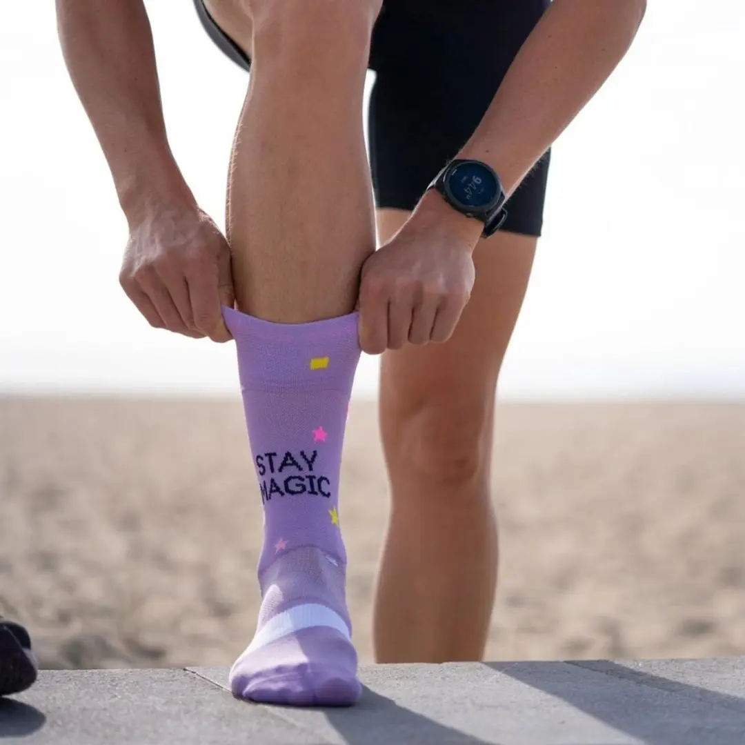 Sporcks Stay Magic Hardloopsokken - Paars - afbeelding 2 van 6