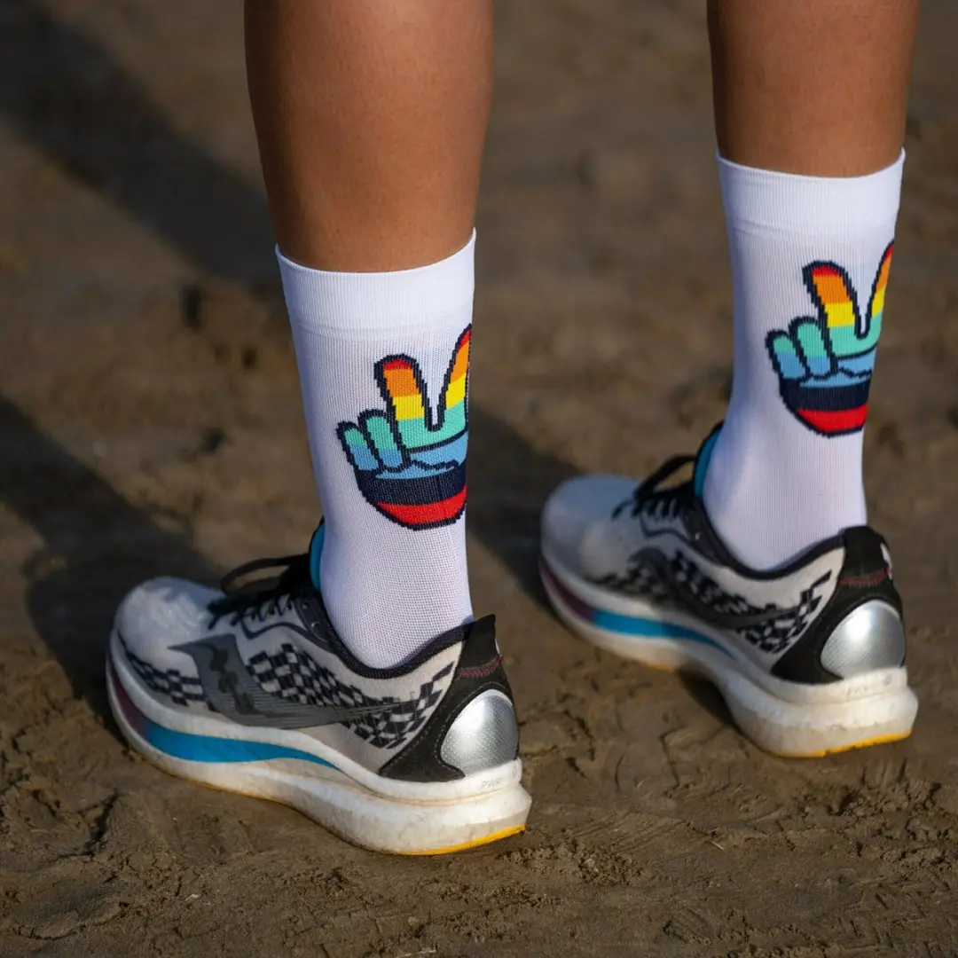 Sporcks Hands Up Sokken - Wit - afbeelding 4 van 5
