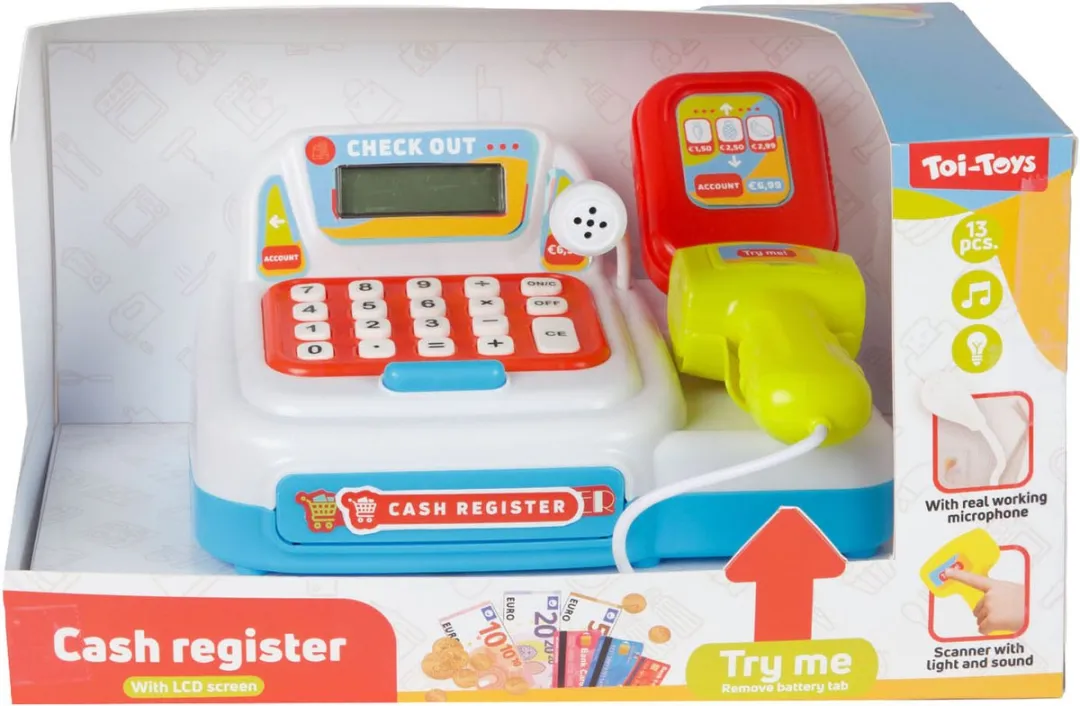 Toi-Toys Kassa met Licht en Geluid