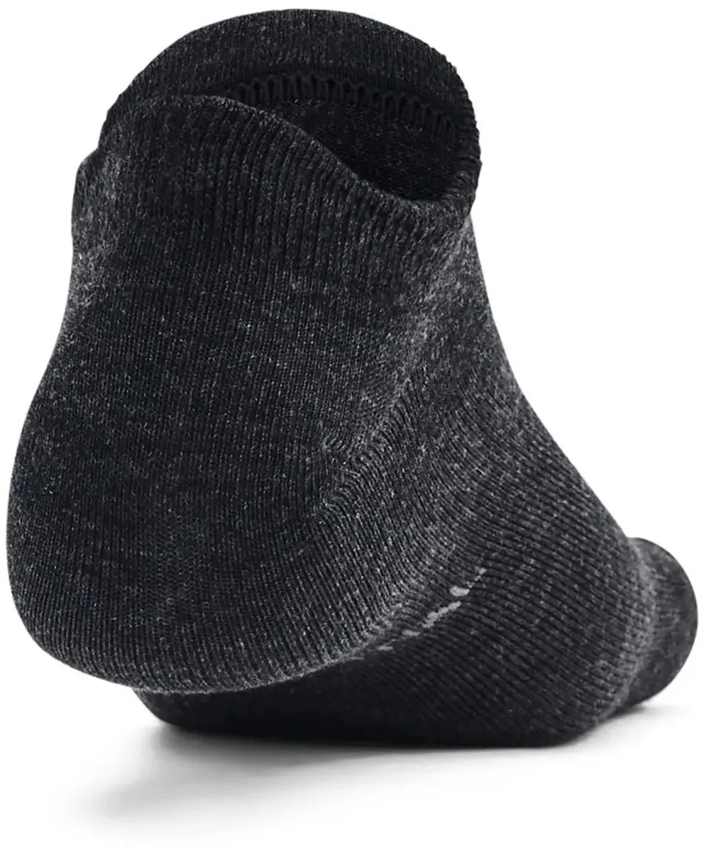 Under Armour Essential Onzichtbare Sokken - 3x - Zwart - afbeelding 3 van 4